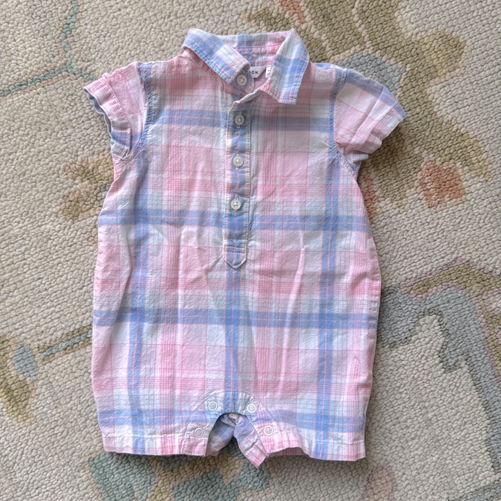 0-3 Month Janie and Jack Summer Onepiece